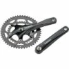 Shimano Claris FC-RS200 Crankset - 170mm, 8-Speed, 50/34t, 110 BCD, Square Taper JIS Spindle Interface, Black