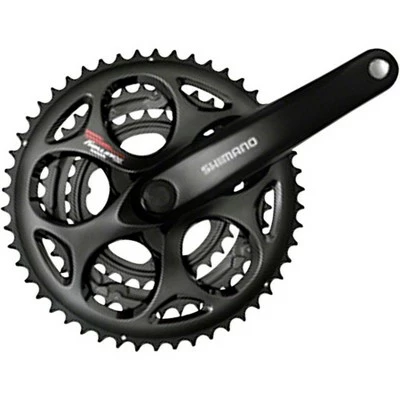 Shimano Tourney FC-A073 Crankset 170mm,7/8-Speed, 50/39/30t,Riveted,Square Taper 3 Shimano Tourney FC-A073 Crankset 170mm,7/8-Speed, 50/39/30t,Riveted,Square Taper