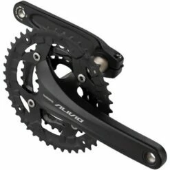 Shimano Alivio FC-T4010 Crankset - 170mm, 9-Speed, 48/36/26t, 104/64 BCD, Shimano Octalink V2 Spindle Interface, Black