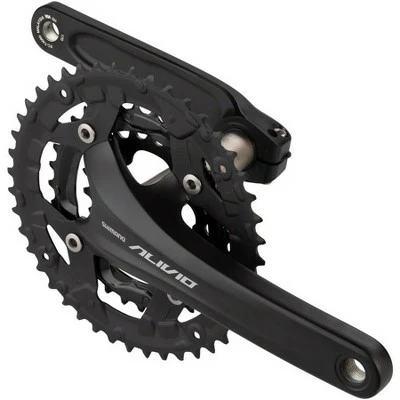 Shimano Alivio FC-T4010 Crankset - 170mm, 9-Speed, 48/36/26t, 104/64 BCD, Shimano Octalink V2 Spindle Interface, Black 3 Shimano Alivio FC-T4010 Crankset - 170mm, 9-Speed, 48/36/26t, 104/64 BCD, Shimano Octalink V2 Spindle Interface, Black