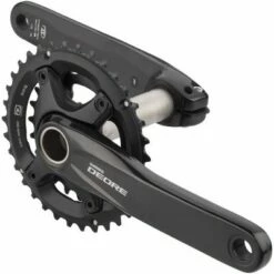 Shimano FC-M6000-2 Crankset - 175mm, 10-Speed, 34/24t, 96/64 BCD, Hollowtech II