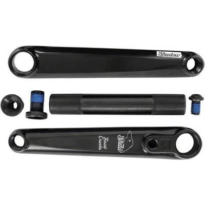 The Shadow Conspiracy Finest BMX Crankset - 175mm, Black 3 The Shadow Conspiracy Finest BMX Crankset - 175mm, Black