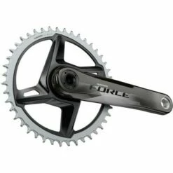 SRAM Force 1 AXS Wide Crankset - 172.5mm, 12-Speed, 40t, 8-Bolt Direct Mount, DUB Spindle Interface, Gloss Natural