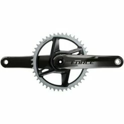SRAM Force 1 AXS Crankset - 172.5mm, 12-Speed, 46t, 8-Bolt Direct Mount, DUB Spindle Interface, Gloss Natural Carbon, D1