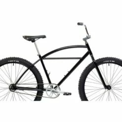 State Bicycle Co. Adult Bicycle - Klunker - Black & Metallic | 27.5" Wheel Height .
