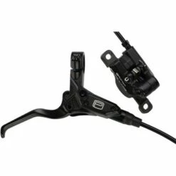 Promax Solve Disc Brake and Lever - Rear, Hydraulic, Post Mount, Black