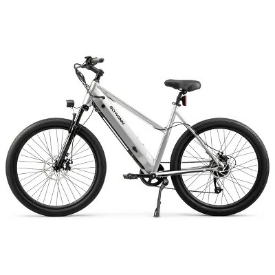 Schwinn Adult Marshall 27.5" Step-Thru Hybrid Electric Bike Gray 4 Schwinn Adult Marshall 27.5" Step-Thru Hybrid Electric Bike Gray - Image 2