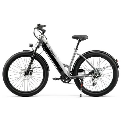 Schwinn Adult Coston CE 27.5" Step-Thru Hybrid Electric Bike Teal 4 Schwinn Adult Coston CE 27.5" Step-Thru Hybrid Electric Bike Teal - Image 2