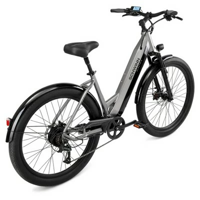 Schwinn Adult Coston CE 27.5" Step-Thru Hybrid Electric Bike Teal 5 Schwinn Adult Coston CE 27.5" Step-Thru Hybrid Electric Bike Teal - Image 3