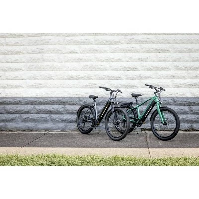 Schwinn Adult Coston CE 27.5" Step-Thru Hybrid Electric Bike Teal 12 Schwinn Adult Coston CE 27.5" Step-Thru Hybrid Electric Bike Teal - Image 10