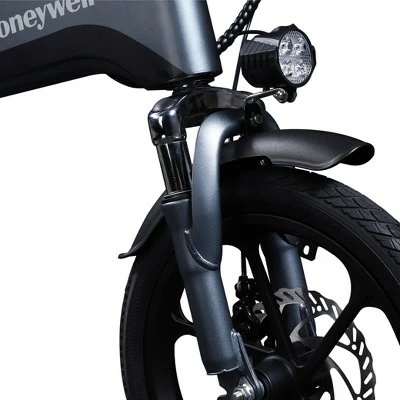 Honeywell 16" Dasher Electric Foldable Bike Gray 7 Honeywell 16" Dasher Electric Foldable Bike Gray - Image 5