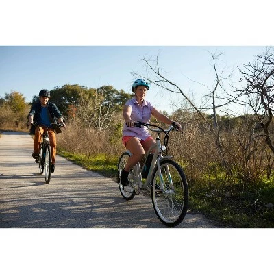 Huffy Women's Everett Electric Bike - Silver 6 Huffy Women's Everett Electric Bike - Silver - Image 4