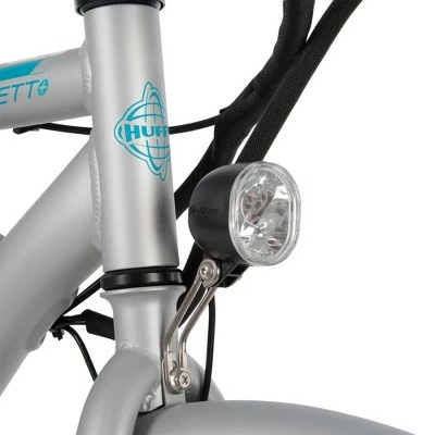 Huffy Women's Everett Electric Bike - Silver 12 Huffy Women's Everett Electric Bike - Silver - Image 10