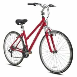 Kent Women's Ridgeway Sport 700c/28" Hybrid Bike - Red