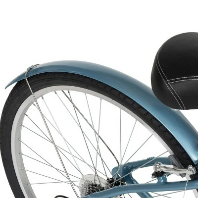 Huffy Women's Casoria 27.5" Comfort Hybrid Bike - Blue 7 Huffy Women's Casoria 27.5" Comfort Hybrid Bike - Blue - Image 5