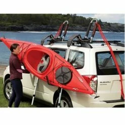 Malone Auto Racks Malone Downloader Kayak Carrier with Telos XL Load Assistant