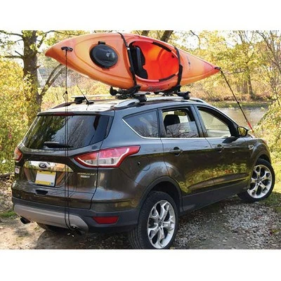 Malone Auto Racks Malone FoldAway-J Kayak Carrier with Tie-Downs 4 Malone Auto Racks Malone FoldAway-J Kayak Carrier with Tie-Downs - Image 2