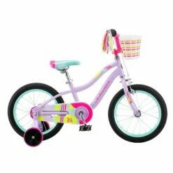 Schwinn Iris Refresh 16" Kids' Bike Pink/purple/blue