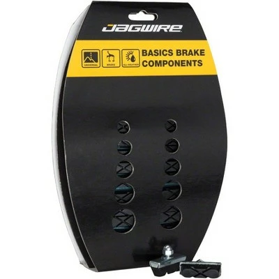 Jagwire Basics X-Caliper Brake Pads - Threaded, Black, Pair 3 Jagwire Basics X-Caliper Brake Pads - Threaded, Black, Pair