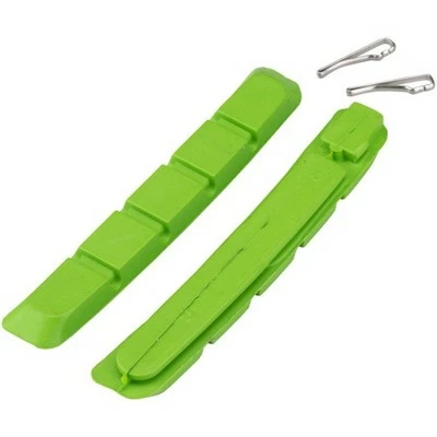 Promax B-1 Linear Pull V-Brake Pad Replacement Cartridge Inserts 70mm Green 3 Promax B-1 Linear Pull V-Brake Pad Replacement Cartridge Inserts 70mm Green