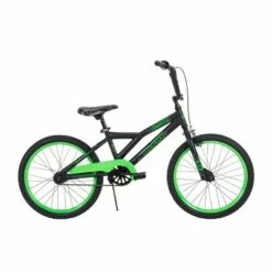 Huffy Decay 20" Kids' Bike - Black/Neon Green