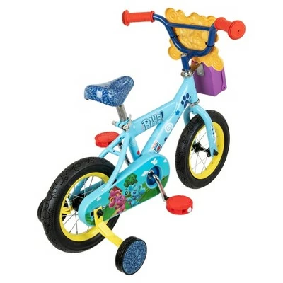 Blue's Clues Blue's Clues & You! 12" Kids' Bike - Blue 4 Blue's Clues Blue's Clues & You! 12" Kids' Bike - Blue - Image 2