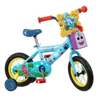 Blue's Clues Blue's Clues & You! 12" Kids' Bike - Blue 5 Blue's Clues Blue's Clues & You! 12" Kids' Bike - Blue - Image 3