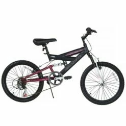 Dynacraft Air Zone 20" Aftershock Kids' Mountain Bike - Black/Pink