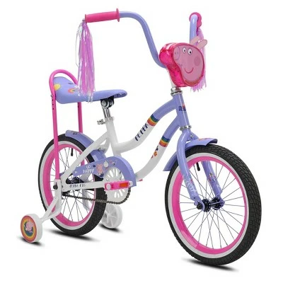 Kent Peppa Pig So Happy 16" Kids' Bike - Purple 3 Kent Peppa Pig So Happy 16" Kids' Bike - Purple