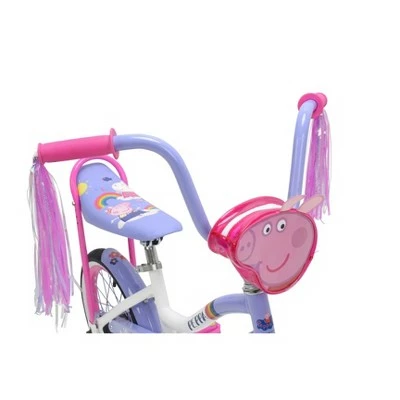 Kent Peppa Pig So Happy 16" Kids' Bike - Purple 4 Kent Peppa Pig So Happy 16" Kids' Bike - Purple - Image 2