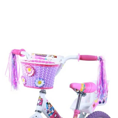 Titan Bikes Titan Flower Princess 16" Kids' BMX Bike - Pink 4 Titan Bikes Titan Flower Princess 16" Kids' BMX Bike - Pink - Image 2