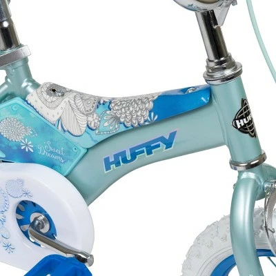 Huffy Sweet Dreams 12" Kids' Bike - Blue 14 Huffy Sweet Dreams 12" Kids' Bike - Blue - Image 12