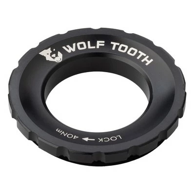 Wolf Tooth CenterLock Rotor Lockring - Red | Durable Anodized Finish 3 Wolf Tooth CenterLock Rotor Lockring - Red | Durable Anodized Finish