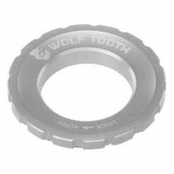 Wolf Tooth CenterLock Lockring - Green | Durable Anodized Finish