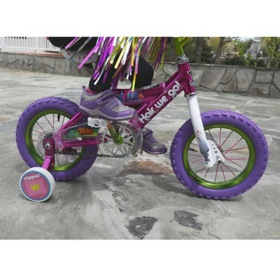 Dynacraft Children's Cute Trolls Themed Beginner BMX Street/Dirt Bike with Removable Training Wheels, 12-Inch 6 Dynacraft Children's Cute Trolls Themed Beginner BMX Street/Dirt Bike with Removable Training Wheels, 12-Inch - Image 4