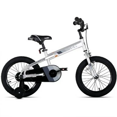 Joystar Whizz Kids Bike, Boys Bicycle for Ages 5-9, 45 to 57 Inches Tall, with Training Wheels, Kickstand, & Coaster Brakes, 18 Inch, Silver 3 Joystar Whizz Kids Bike, Boys Bicycle for Ages 5-9, 45 to 57 Inches Tall, with Training Wheels, Kickstand, & Coaster Brakes, 18 Inch, Silver
