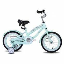 Joystar Miss Cruiser Kids Toddler Training Cruiser Bicycle with 12 Inch Training Wheels, Rubber Tires, and Coaster Brake for Ages 2 to 4