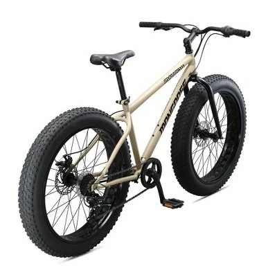 Mongoose Adult Malus 26" Fat Tire Mountain Bike Beige 4 Mongoose Adult Malus 26" Fat Tire Mountain Bike Beige - Image 2
