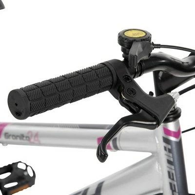 Huffy Women's Granite 24" Mountain Bike - Silver 5 Huffy Women's Granite 24" Mountain Bike - Silver - Image 3