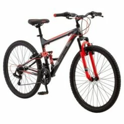 Mongoose Men's Status 2.2 26" Mountain Bike - Black