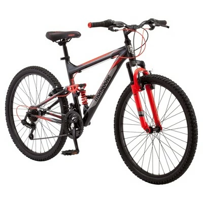 Mongoose Men's Status 2.2 26" Mountain Bike - Black 2 Mongoose Men's Status 2.2 26" Mountain Bike - Black