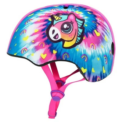 Raskullz Unicorn Tie Dye Child Bike Helmet 3 Raskullz Unicorn Tie Dye Child Bike Helmet