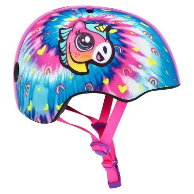 Raskullz Unicorn Tie Dye Child Bike Helmet 5 Raskullz Unicorn Tie Dye Child Bike Helmet - Image 3