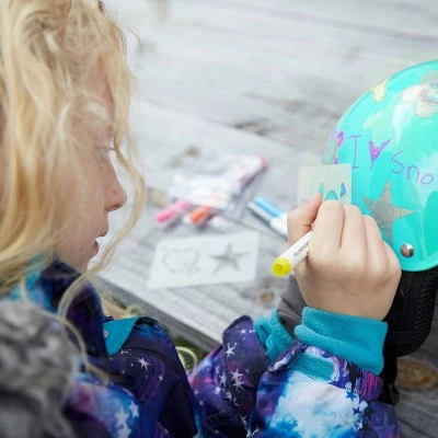 Wipeout Dry Erase Kids' 8+ Helmet - Teal 6 Wipeout Dry Erase Kids' 8+ Helmet - Teal - Image 4