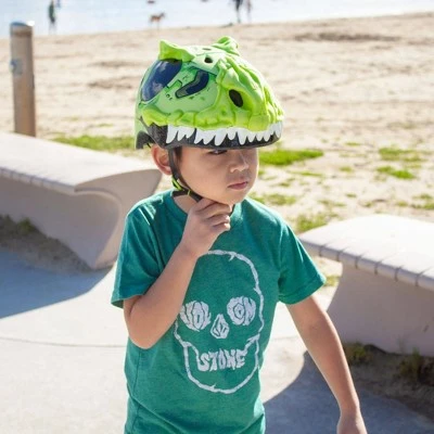 Raskullz T-Bone Child Helmet - Green 7 Raskullz T-Bone Child Helmet - Green - Image 5