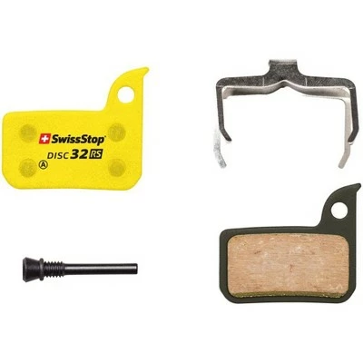 SwissStop RS Organic Compound Disc Brake Pad Set, Disc 32: for SRAM Road and Level Ultimate/TLM 3 SwissStop RS Organic Compound Disc Brake Pad Set, Disc 32: for SRAM Road and Level Ultimate/TLM