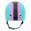 Bravo Nutcase Stripe Kids' Helmet - Teal -US Bikes & Cycling Sales 2023 unnamed file 9446
