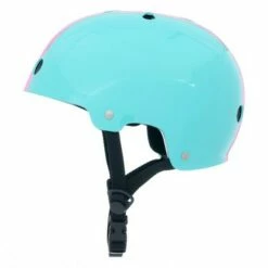 Bravo Nutcase Stripe Kids' Helmet - Teal -US Bikes & Cycling Sales 2023 unnamed file 9449