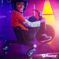 Razor Lightshow RipRider 16" Kids' Trike - Black 22 Razor Lightshow RipRider 16" Kids' Trike - Black -US Bikes & Cycling Sales 2023 unnamed file 9477