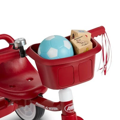 Radio Flyer Fold 2 Go Trike with Bucket 6 Radio Flyer Fold 2 Go Trike with Bucket - Image 4